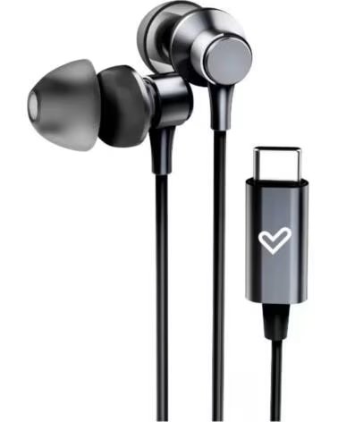 ENERGY SISTEM Auriculares Metallized Type C Black