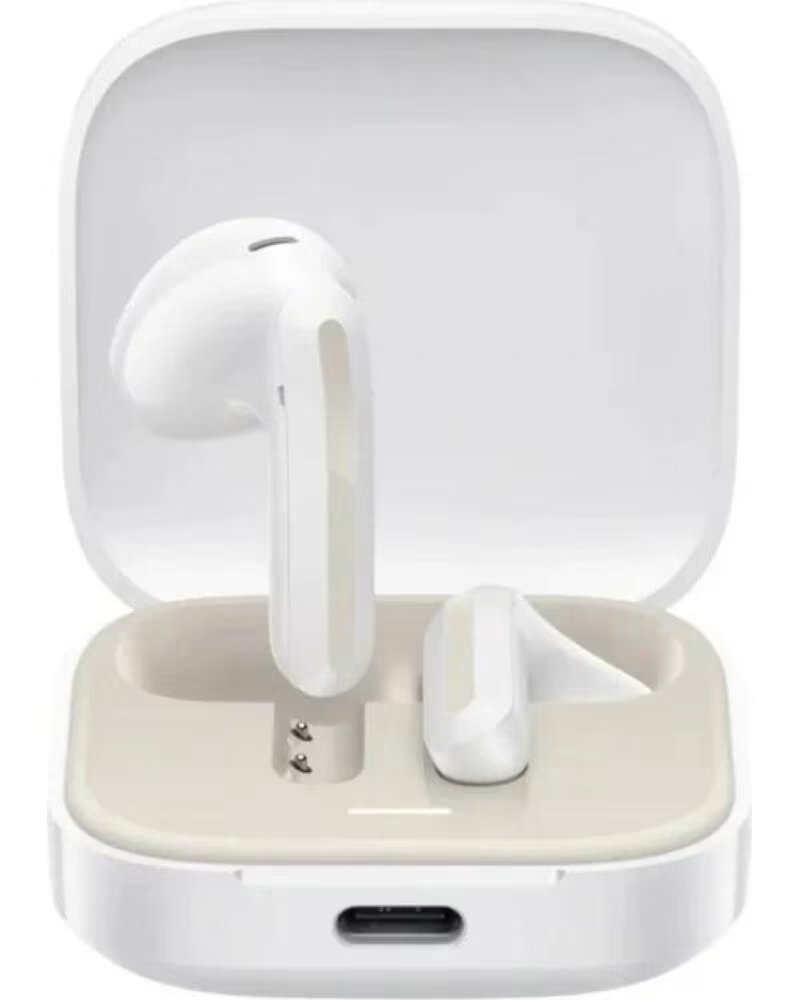 XIAOMI Auriculares Bluetooth Redmi Buds 6 Active con estuche de carga- Autonomia 6h- Blancos