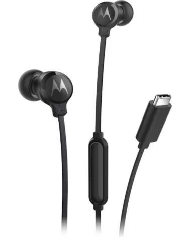 MOTOROLA EARBUDS 3C-S CUFFIE IN-EAR CABLATE NERE USB TIPO-C