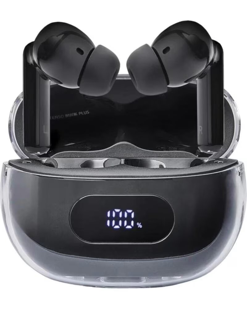 INTENSO Buds Plus Auriculares TWS ANCENC Negro