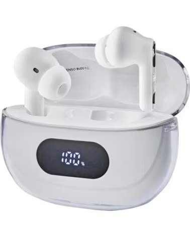 INTENSO Buds Plus Auriculares TWS ANCENC Blanc