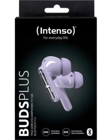 INTENSO Buds Plus Auriculares TWS ANCENC lila