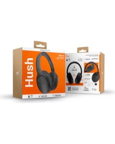 ENERGY SISTEM Auriculares Hush Black BT ANC