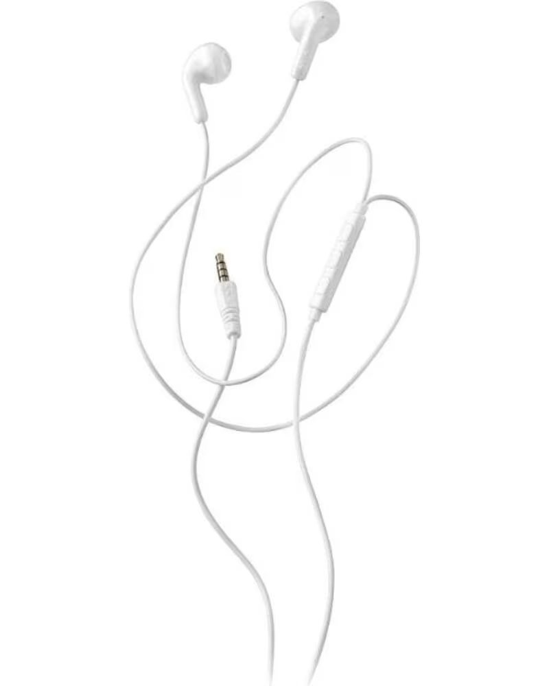 NGS Auricular Blanco Estereo con cable JACK 3 5 mm