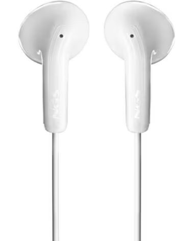 NGS Auricular Blanco Estereo con cable JACK 3 5 mm