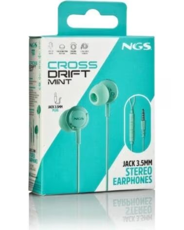 NGS Aricular Verde Estereo Cable JACK 3 5 Mm