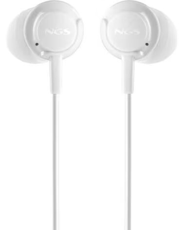NGS Auricular CROSSDRIFT Blanco cable JACK 3 5 Mm