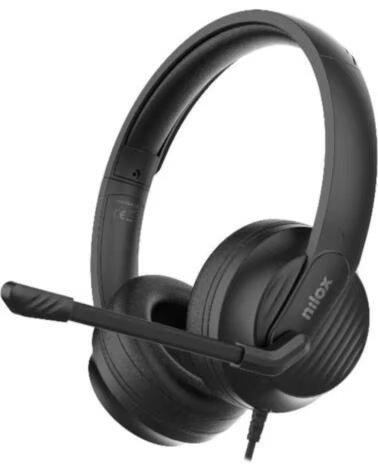 NILOX Auriculares nxaucenc01 negro
