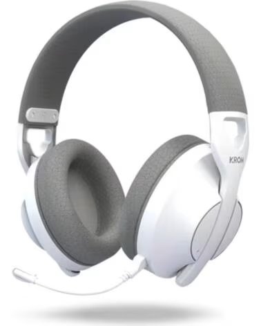 KROM PHASE Auricular GAMING Inalambrico Blanco
