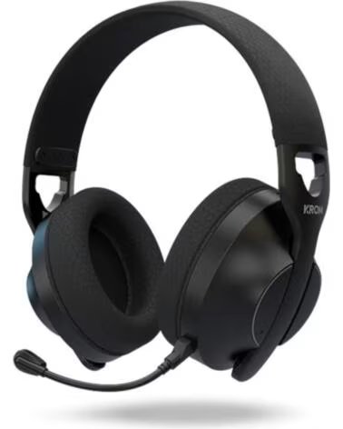 KROM PHASE Auricular GAMING Inalambrico Negro
