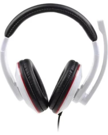 GEMBIRD Auriculares control de volumen blanco