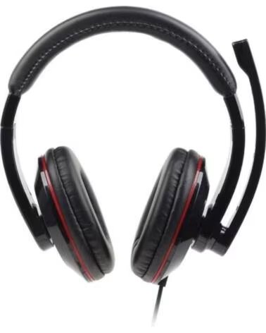 GEMBIRD Auriculares con control de volumen negro
