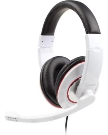 GEMBIRD Auriculares control de volumen blanco