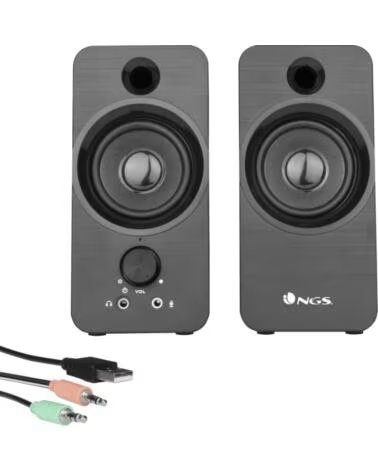 NGS Altavoz para pc sb 350 - 12w - usb - jack 3 5mm