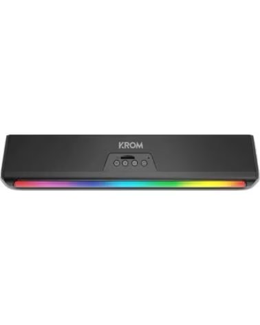 KROM Barra de Sonido K-POP Bluetooth RGB
