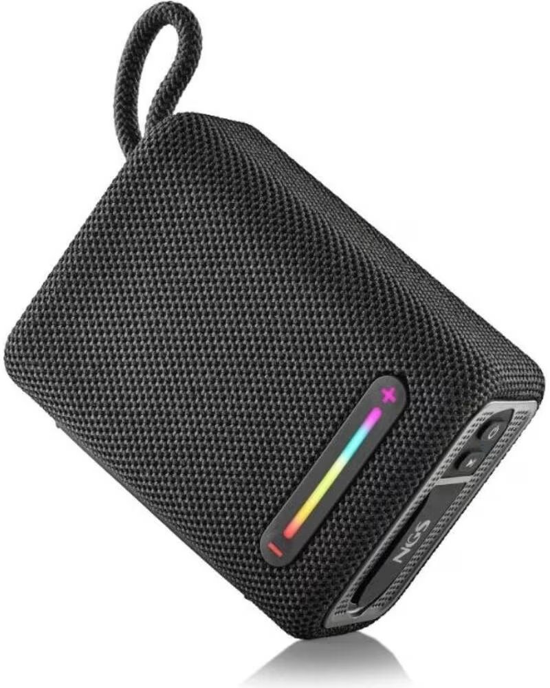 NGS Altavoz Rollerfuria1 BT RGB IPX6 Negro 15W