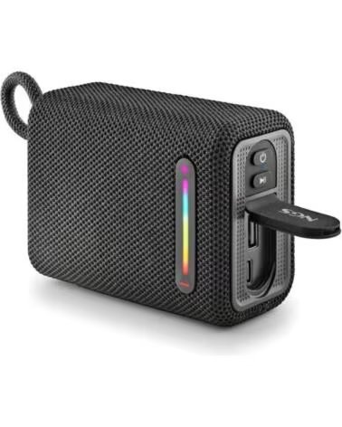 NGS Altavoz Rollerfuria1 BT RGB IPX6 Negro 15W