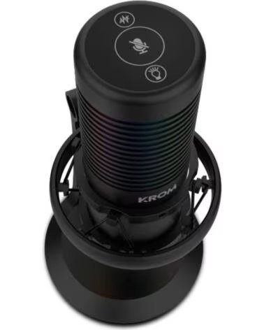 KROM Microfono KAZE Streaming Rgb