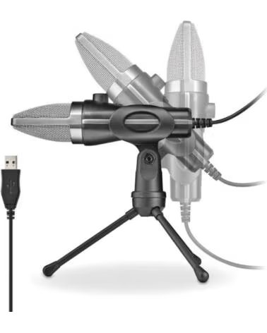 NGS Microfono PC Usb con soporte tripode