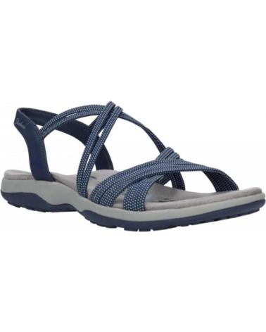 Woman Sandals SKECHERS SANDALIAS PLANAS 163117 MARINO AZUL