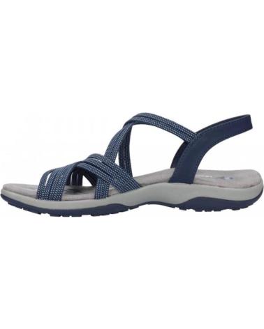 Woman Sandals SKECHERS SANDALIAS PLANAS 163117 MARINO AZUL