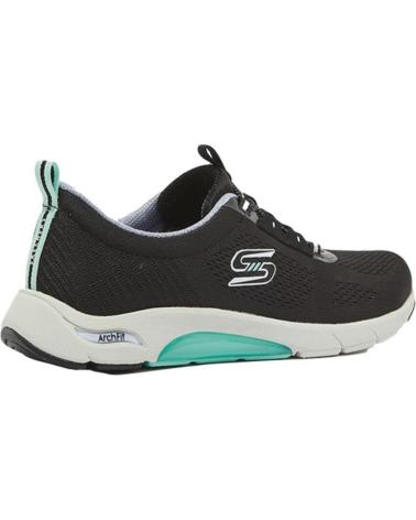Scarpe sport per Donna SKECHERS SKECH-AIR ARCH FIT-MELLOW NEGRA NEGRO