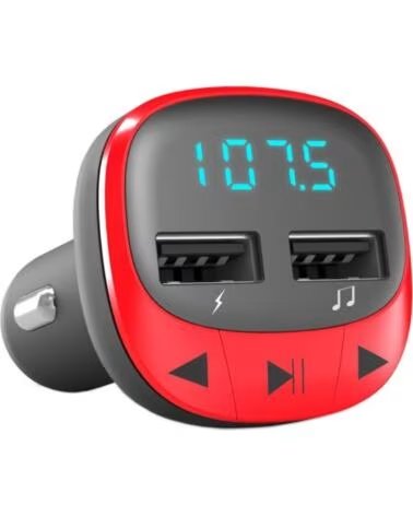 ENERGY SISTEM Car Transmitter FM Red microSD MP3