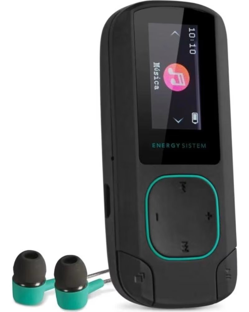 ENERGY SISTEM Reproductor Bluetooth MP3 Clip Jade
