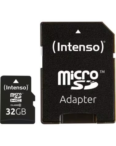 INTENSO Tarjeta memoria micro sd 32gb cl10 adaptador sd