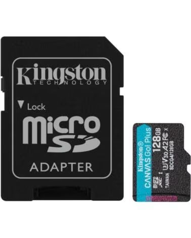 KINGSTON microSD Canvas Go Plus 4 128GB 200 MB-s