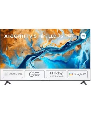 XIAOMI TV 75 S Mini Led 2025 4K Google TV 144hz