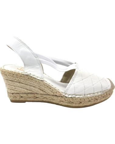 Sandalias de Mujer VIDORRETA CLAVEL PIEL BLANCA BLANCO