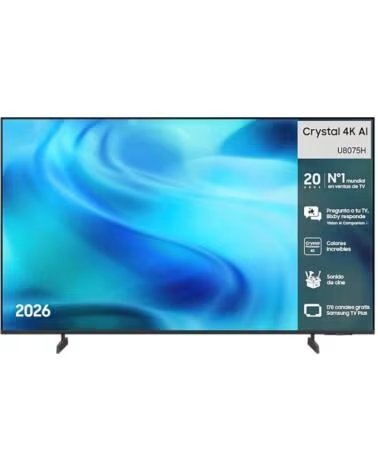 SAMSUNG TV 43 TU43U8075H CRYSTAL UHD SMART TV BT