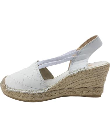 Sandalias de Mujer VIDORRETA CLAVEL PIEL BLANCA BLANCO