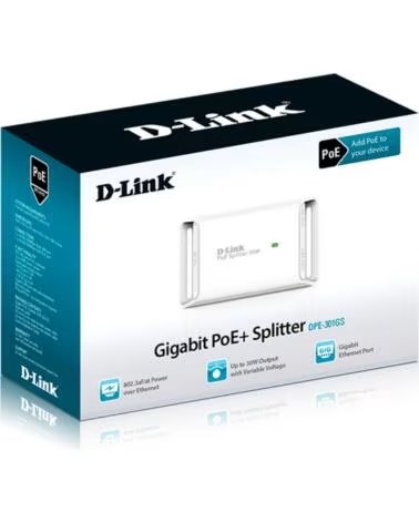 DLINK D-Link DPE-301GS Gigabit 30W PoE Splitter