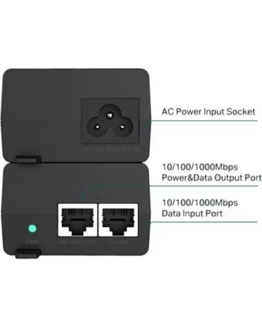 TP-LINK PoE160S Inyector PoE 2xGb