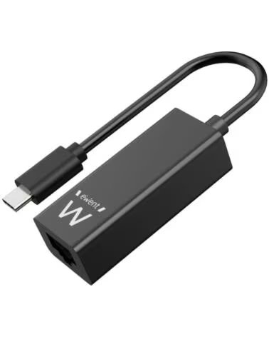 EWENT ADAPTADOR DE RED GIGABIT USB-C