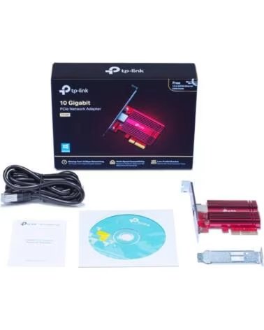 TP-LINK TX401 Adaptador Red PCIe 10Gb