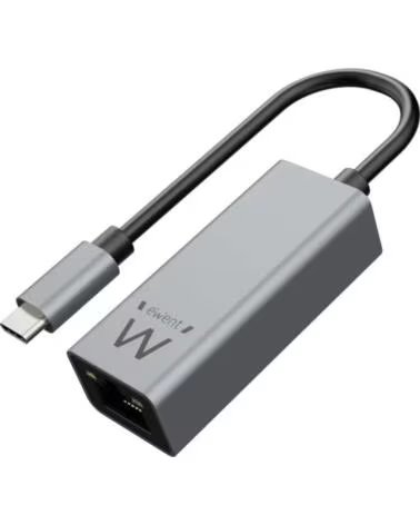 EWENT ADAPTADOR DE RED GIGABIT USB-C ALUMINIO