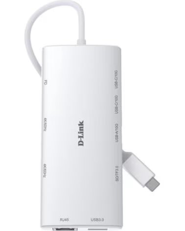 DLINK D-Link DUP-A01 Hub USB-C 10 en 1 2xHDMI