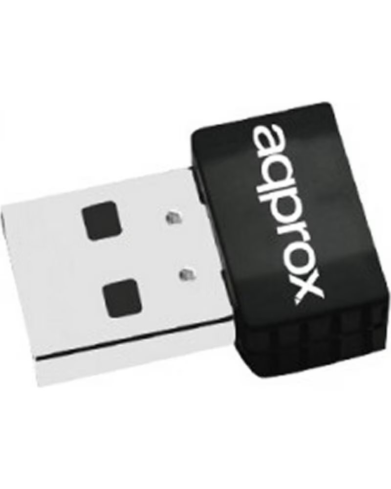 APPROX APPUSB600NAV2 Tarjeta Red WiFi N600 Nano US