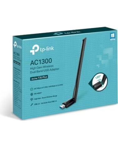TP-LINK Archer T3U Plus Adaptador USB WiFi AC1300