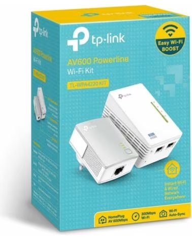 TP-LINK TL-WPA4220 KIT Powerline Extensor AV600