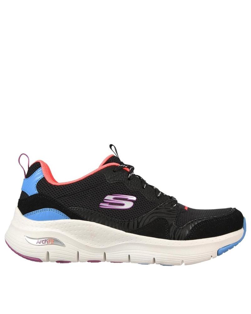 Scarpe sport per Donna SKECHERS ARCH FIT VISTA VIEW NEGRO