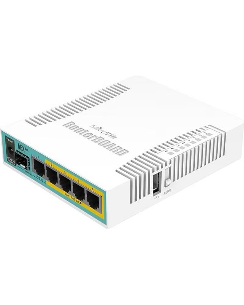 MIKROTIK RB960PGS hEX PoE Router 5xGB 1xSFP L4
