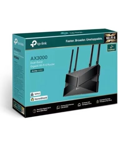 TP-LINK Archer AX53 Router WiFi6 AX3000 4xLAN 1xWA