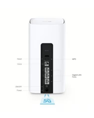 TP-LINK NX510v Router VoIP 5G Wi-Fi 6 AX3000 2xGbE