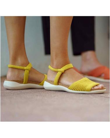 Sandali per Donna ARCOPEDICO ARENAL TEJIDO AMARILO AMARILLO