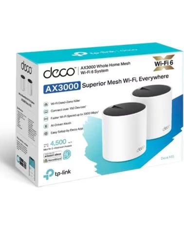 TP-LINK Deco X552-pack WiFi6 AX3000 Dual Mesh