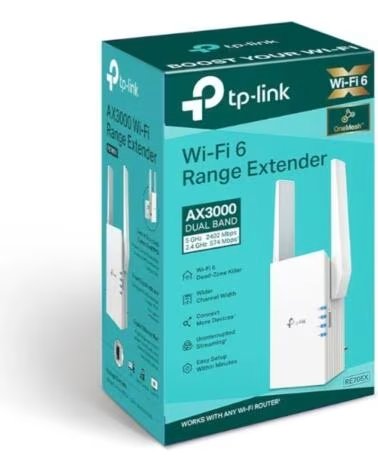 TP-LINK RE705X Range Extender WiFi6 AX3000